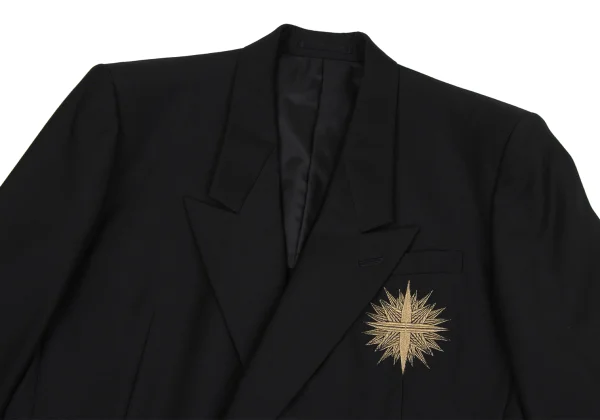 JUNKO KOSHINO Front Embroidered Wool Jacket K-171804_002