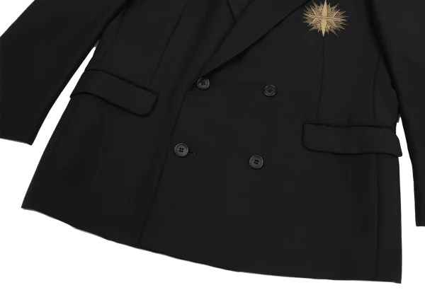 JUNKO KOSHINO Front Embroidered Wool Jacket K-171804_008