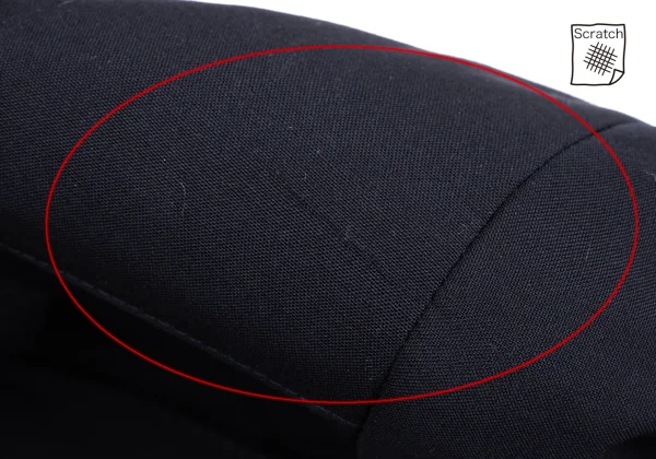 CLAUDE MONTANA Front Tuck Design Wool Jacket K-171805_003