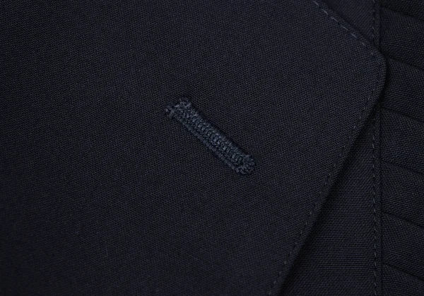 CLAUDE MONTANA Front Tuck Design Wool Jacket K-171805_006