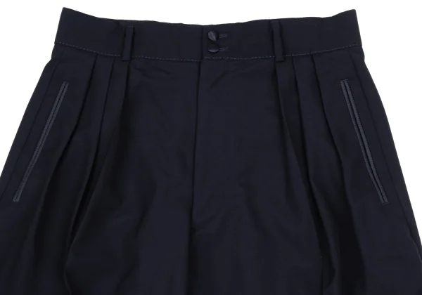CLAUDE MONTANA Tuck Wool Tapered Pants K-171806_002