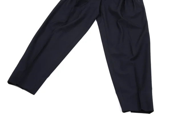 CLAUDE MONTANA Tuck Wool Tapered Pants K-171806_006