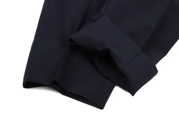 CLAUDE MONTANA Tuck Wool Tapered Pants K-171806_007