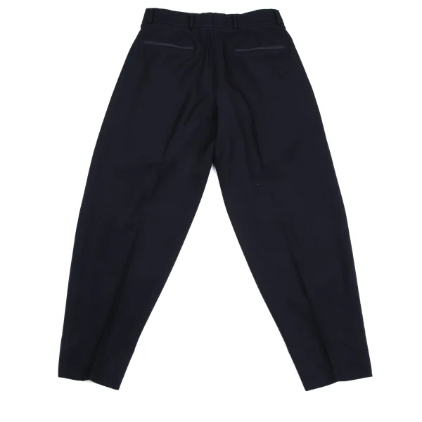 CLAUDE MONTANA Tuck Wool Tapered Pants K-171806_008