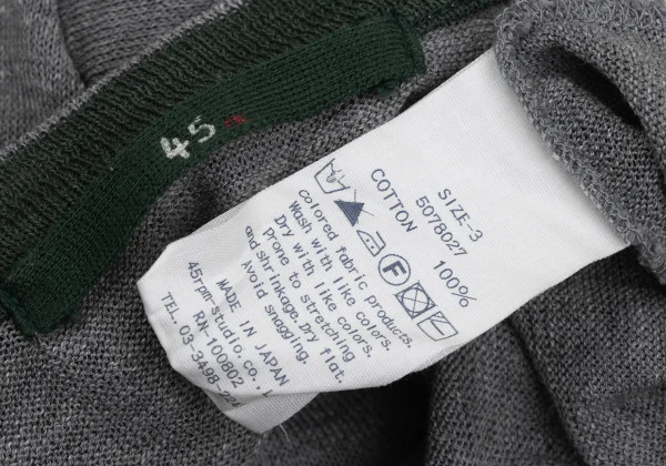 45rpm 45R Cotton Knit T-shirt K-171808_011