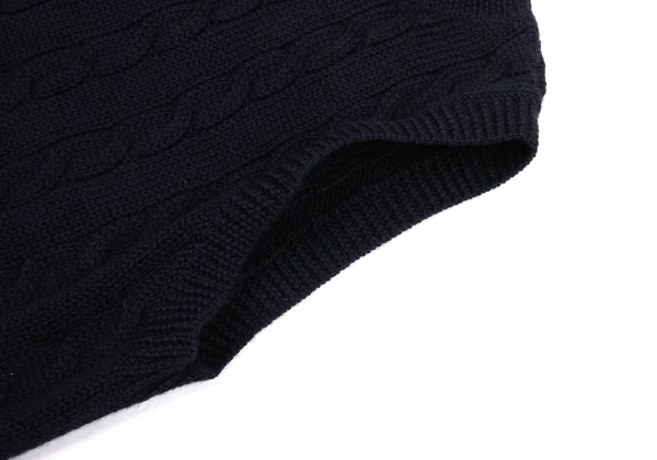 45rpm 45R Wool Sleeveless Cable Knit Top K-171809_005