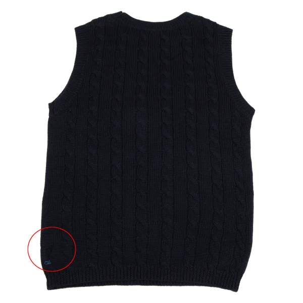 45rpm 45R Wool Sleeveless Cable Knit Top K-171809_008