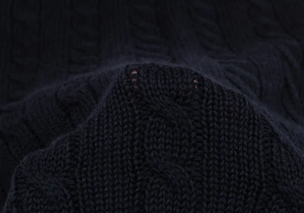 45rpm 45R Wool Sleeveless Cable Knit Top K-171809_012