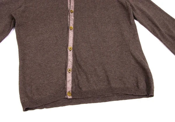 45rpm 45R Silk Piping Cotton Knit Cardigan K-171814_009