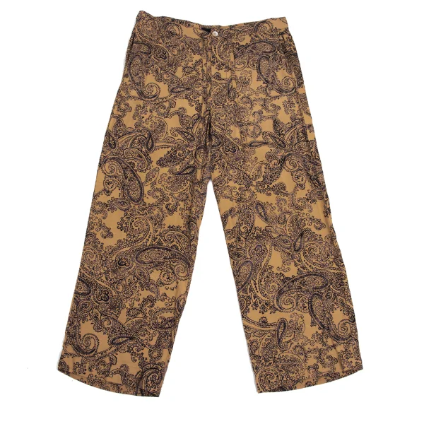 45rpm 45R Rayon Paisley Easy Pants Beige,Navy 1 K-171817_001