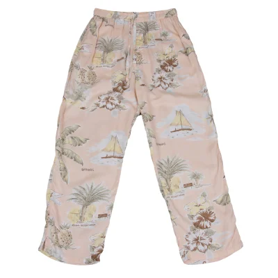 45rpm 45R Hawaiian Print Easy Pants
