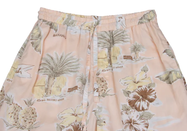 45rpm 45R Hawaiian Print Easy Pants K-171818_002