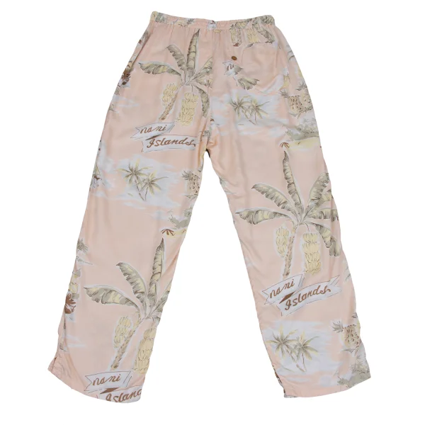 45rpm 45R Hawaiian Print Easy Pants K-171818_010