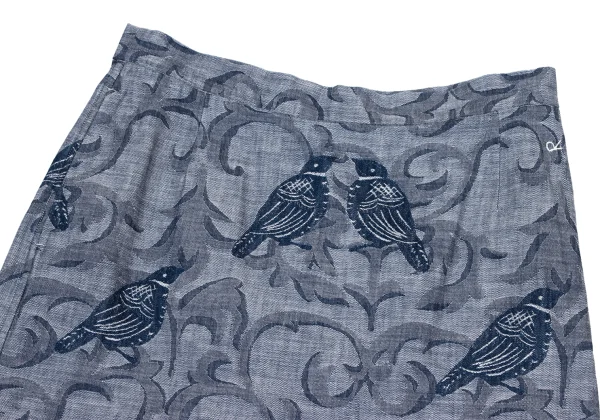 45rpm 45R Denim Bird Jacquard Skirt K-171824_003