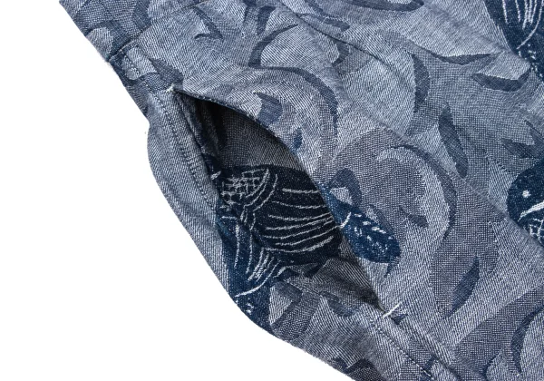 45rpm 45R Denim Bird Jacquard Skirt K-171824_005