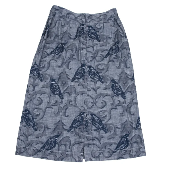 45rpm 45R Denim Bird Jacquard Skirt K-171824_007