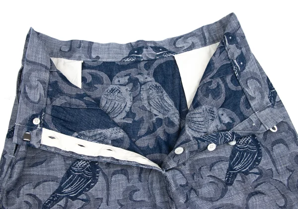 45rpm 45R Denim Bird Jacquard Skirt K-171824_008