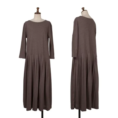 45rpm 45R Cotton Pleats Switching Dress
