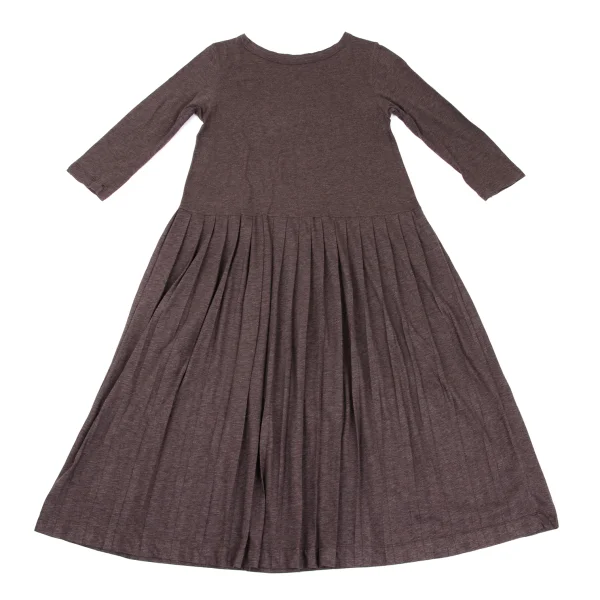 45rpm 45R Cotton Pleats Switching Dress K-171829_002