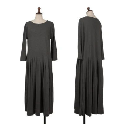 45rpm 45R Cotton Pleats Switching Dress