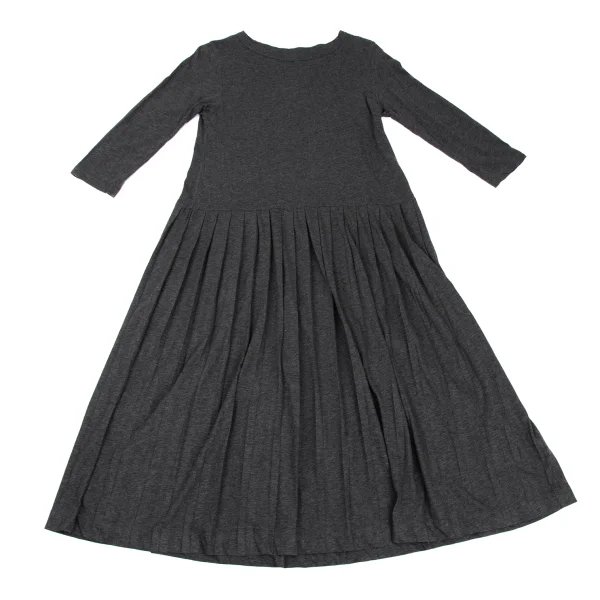 45rpm 45R Cotton Pleats Switching Dress K-171830_002