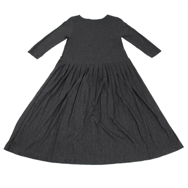 45rpm 45R Cotton Pleats Switching Dress K-171830_009
