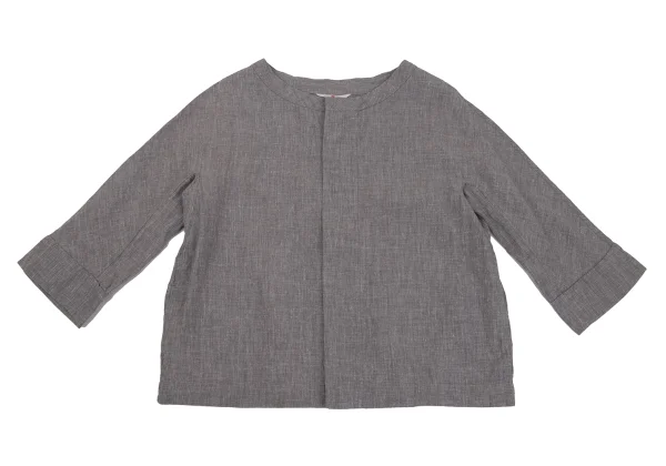 45rpm 45R Linen Collarless Jacket K-171831_002