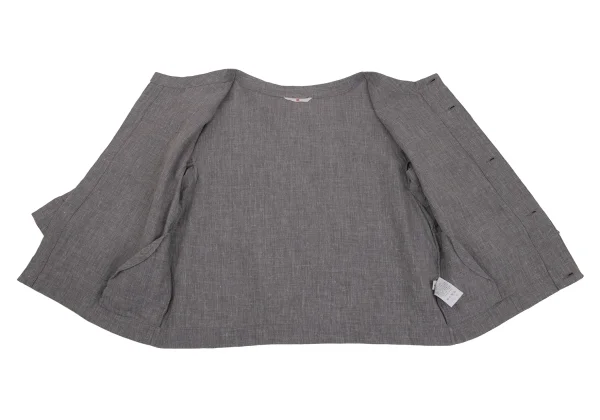 45rpm 45R Linen Collarless Jacket K-171831_011