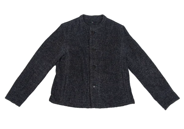 45rpm 45R Cotton Blend Collarless Jacket K-171832_002