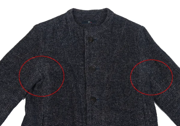 45rpm 45R Cotton Blend Collarless Jacket K-171832_003