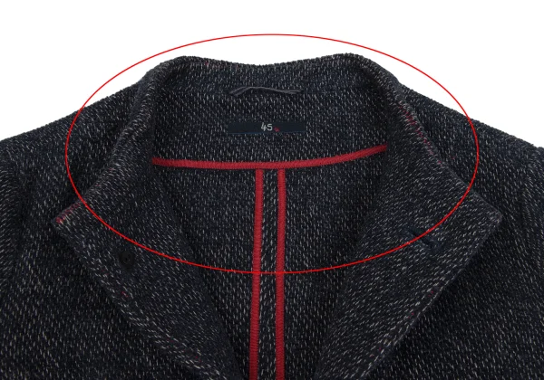 45rpm 45R Cotton Blend Collarless Jacket K-171832_008