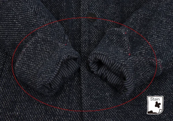 45rpm 45R Cotton Blend Collarless Jacket K-171832_012