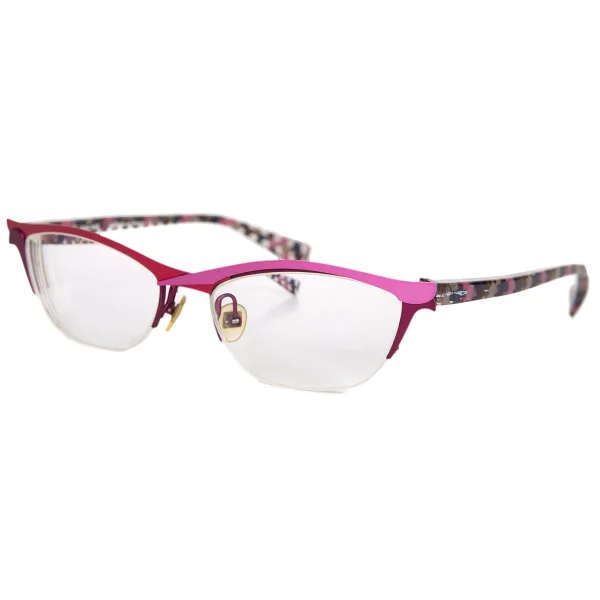 alain mikli Marble Frame Prescription Glasses Pink 55□14 140 K-171840_001