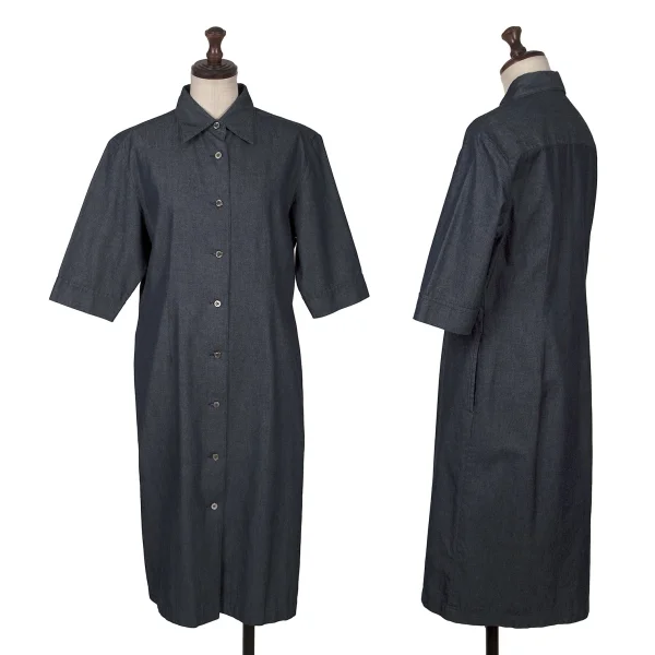 MARGARET HOWELL Denim Shirt Dress  Indigo 2 K-171842_001