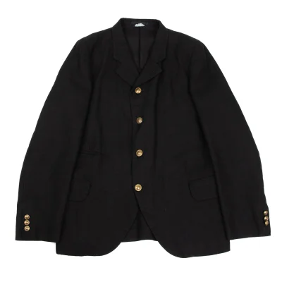 COMME des GARCONS HOMME PLUS Dyed Metal Button Jacket