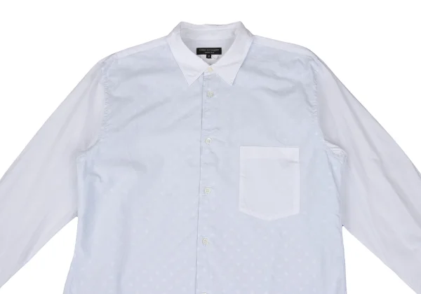 COMME des GARCONS HOMME PLUS Front Dot Layered Cotton Shirt K-171846_002