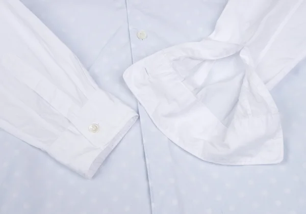 COMME des GARCONS HOMME PLUS Front Dot Layered Cotton Shirt K-171846_008