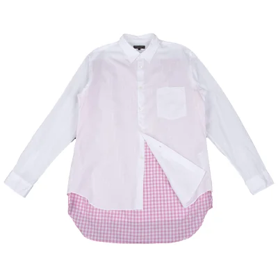 COMME des GARCONS HOMME PLUS Back Checker Layered Shirt
