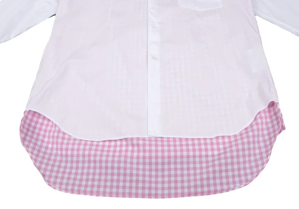 COMME des GARCONS HOMME PLUS Back Checker Layered Shirt K-171847_009