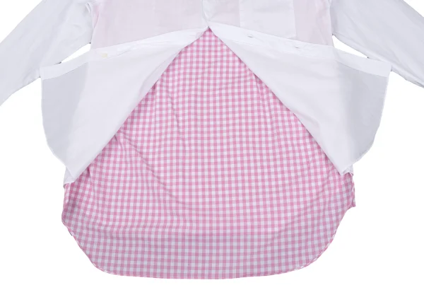 COMME des GARCONS HOMME PLUS Back Checker Layered Shirt K-171847_010