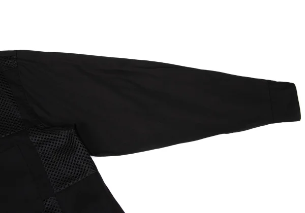 COMME des GARCONS HOMME PLUS Mesh Switching Long Sleeve Shirt K-171849_006