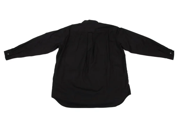 COMME des GARCONS HOMME PLUS Mesh Switching Long Sleeve Shirt K-171849_011