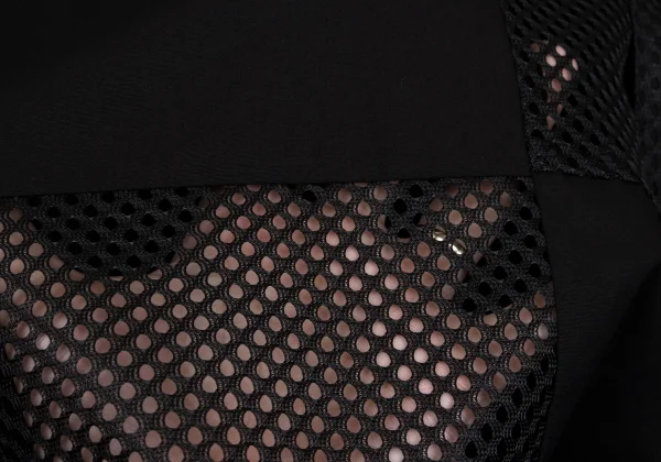 COMME des GARCONS HOMME PLUS Mesh Switching Long Sleeve Shirt K-171849_012