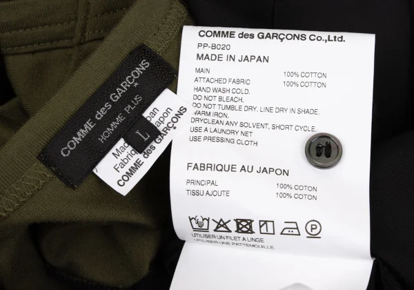 COMME des GARCONS HOMME PLUS Reversed front-and-back design Shirt K-171850_013