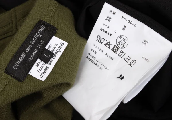 COMME des GARCONS HOMME PLUS Reversed front-and-back design Shirt K-171850_014