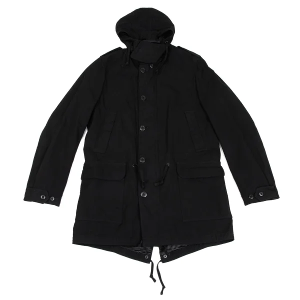 COMME des GARCONS HOMME Dyed Mods Coat Black M K-171852_001