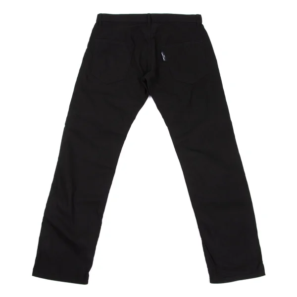 COMME des GARCONS HOMME Cotton Gabardine Pocket Tab Pants Black L K-171856_001