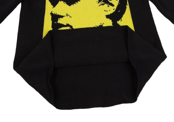 COMME des GARCONS SHIRT Andy Warhol Face Intarsia Knit Sweater K-171858_008