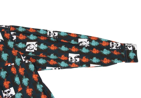 COMME des GARCONS SHIRT Andy Warhol Face Print Shirt K-171859_006