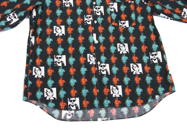COMME des GARCONS SHIRT Andy Warhol Face Print Shirt K-171859_008